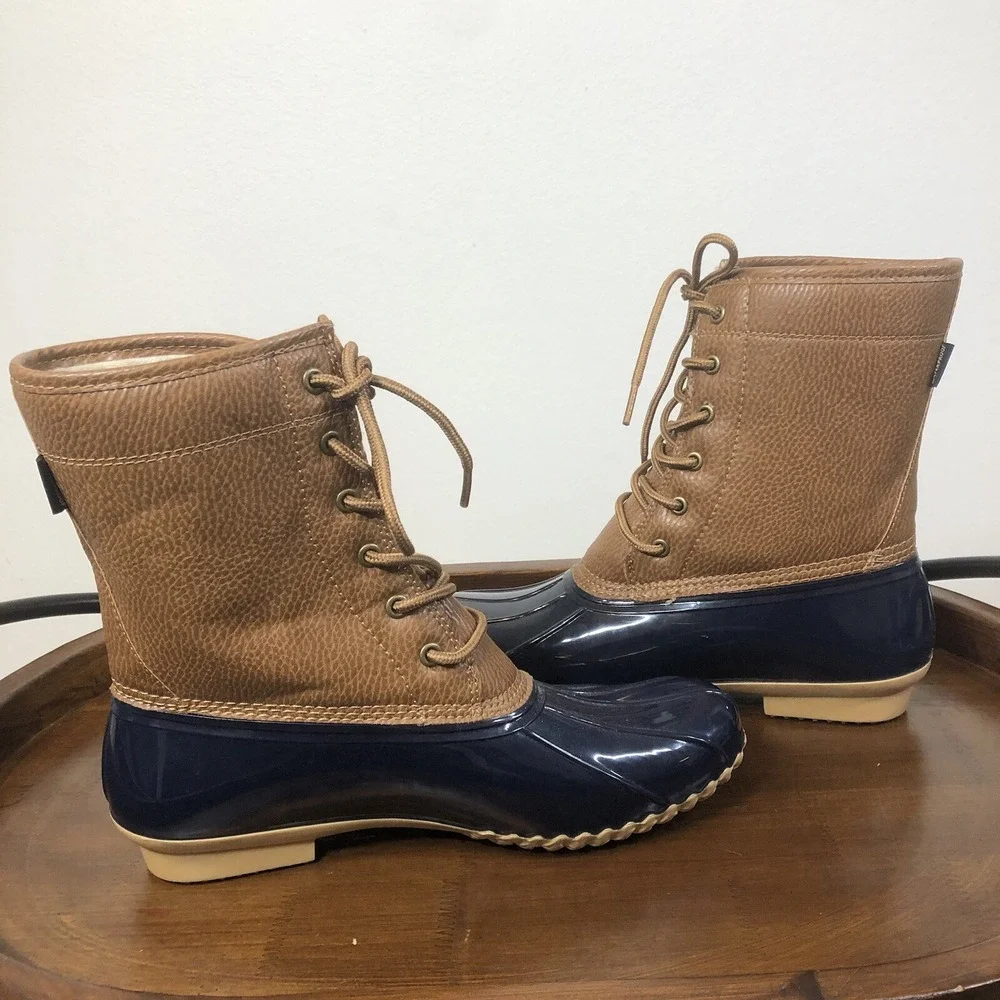 Women's Maplewood Waterproof Size 10 Rain Boots Classic Duck